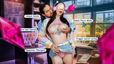Indica Marie (Fucking IRL! Shy E-Girl Squirts All Over Her Pervy Therapist’s Cock)