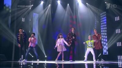 MBAND, Елизавета Куклишина, Александр Дудко и Левон Галстян - Она вернётся (ГолосДети - 4 сезон - 2017)
