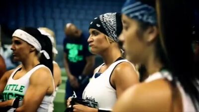 Ух какие футболистки - Lingerie Football League