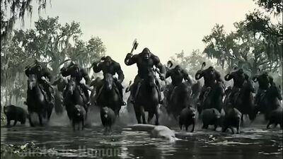 Жизнь миллионы лет назад | Доисторические люди против титанобоа: ужасная война 12!