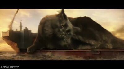 [OwlKitty] Godzilla vs. OwlKitty (Behind the Scenes)