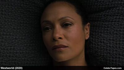 Thandie Newton, обнаженные фронтальные сцены с Westworld