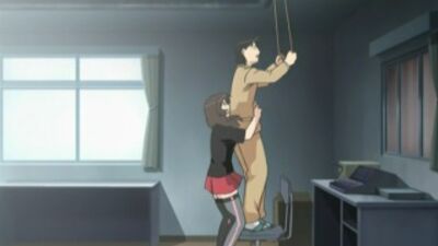 Училка с роскошными трусиками _ Panchira Teacher (RUS) 2 of 2 (Хентай, Hentai)