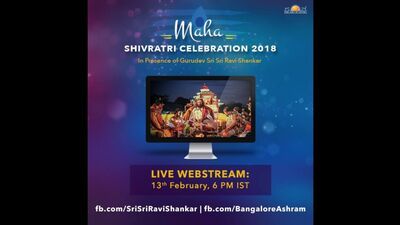 Лучшие моменты Шиваратри-2018 в Бангалорском ашраме