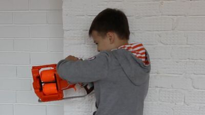 НЕРФ ВОЙНА. 1 серия НАЧАЛО ИСТОРИИ. 3Д ТОЙ.