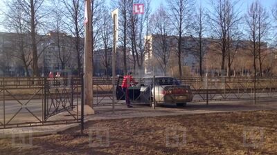 В Колпино охранники продуктового магазина избили воришек