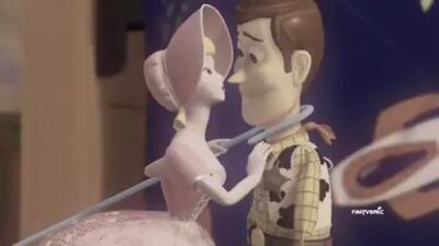 ↬ toy story ; woody x bo