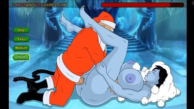 Эротичекская флеш игра от meetandfuck Santa Woos Lana Craft только для взрослых запрещено для детей!!!