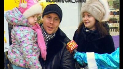 Столица 97- Акция от СТС- Чита в ТРЦ "Фортуна" Встреча с Дедушкой морозом.