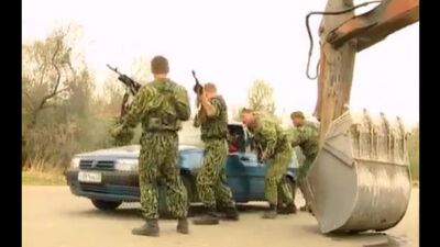 Отрывок из сериала "Спецназ" / Танец