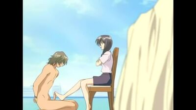 Hentai femdom footjob 2