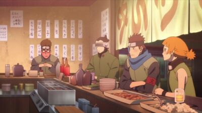 "Боруто" 50 серия Экзамен на Чунина: Совещание «Чу Синобу Сенбатсу Сикен суйсен кайги» (中忍選抜試験推薦会議)