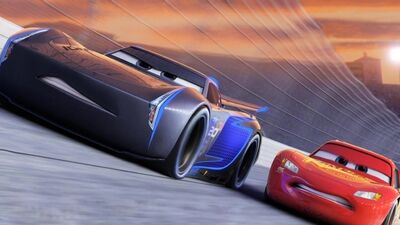 Cars 3 - Lightning Mcqueen, Jackson Storm