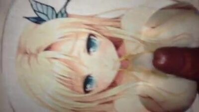 Развлечение с ковриком для мыши Oppai. трах сисек и сперма на сиськах