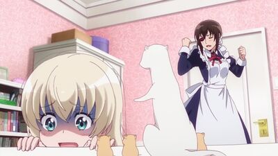 Моя горничная слишком надоедливая! / Uchi no Maid ga Uzasugiru! - 4 Серия / русская озвучка / AniMedia.TV / 04