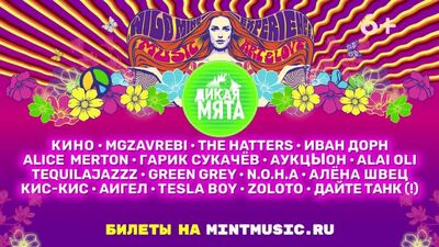 Фестиваль «Дикая Мята-2021» — три дня музыки, любви и свободы!