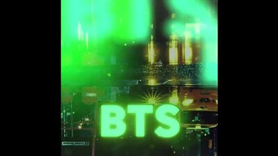 Реклама вебтуна BTS 7FATES: CHAKHO в Нью-Йорке 