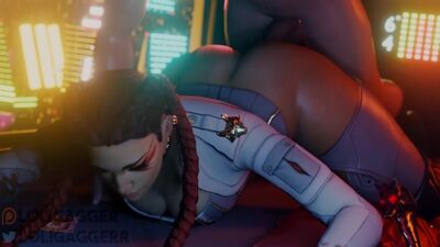 Loba - doggystyle; vaginal fucked; big ass; big tits; big boobs; 3D sex porno hentai; [Apex Legends]