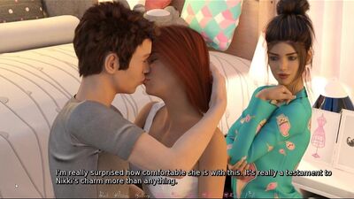 Моя сестра, моя соседка по комнате - Nikki обожает мой хуй