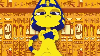 [SHKOLNIK] Zone Ankha | Желтая египетская кошка, АНКХА — ОТКУДА МЕМ ?