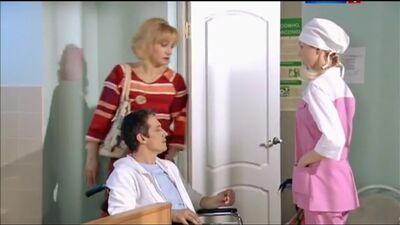 Фрагменты с участием Дмитрия Фрида из сериала "Поцелуйте невесту", 3 часть