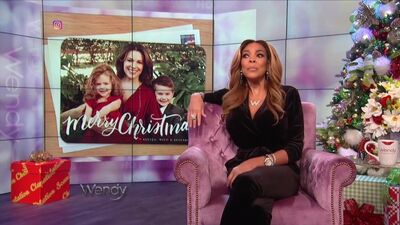 Венди Уильямс об отсутствии на рождественской открытке Алиссы Милано ее мужа.