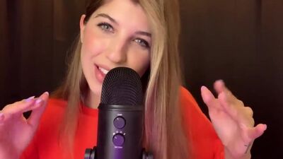 FrivolousFox ASMR | Tongue Finger Flutters ASMR ❤️ w- Ear Breathing Hand Movements