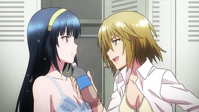 Cute anime girls in Nozo x Kimi fan service compilation