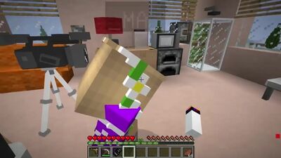 КОЛЕТТ из БРАВЛ СТАРС в МАЙНКРАФТ НО ДЕВУШКА НУБ И ПРО ВИДЕО ТРОЛЛИНГ MINECRAFT