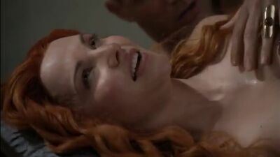 Spartacus - Lucy Lawless Naked ft. Kriks - Sex Scene 13