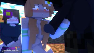 Amber X Horse - Minecraft