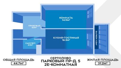 Продажа однокомнатной квартиры в Сертолово