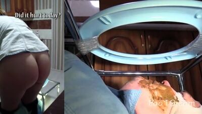 Женский живой туалет #3