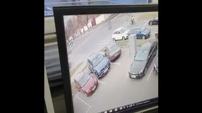 Момент аварии на Байкальской.