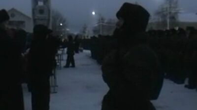 Присяга 23.12.2012 г. Оленегорск-2 в/ч 62834 - 3