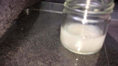 Cum in jar