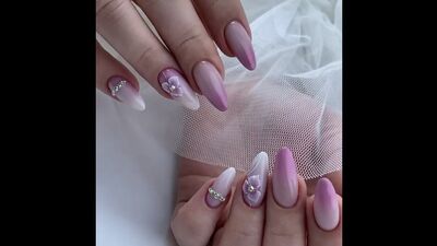 Шикарный весенний маникюр 