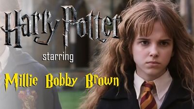 [DEEPFAKE] HARRY POTTER STARRING MILLIE BOBBY BROWN AS HERMIONE GRANGER