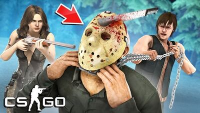 (TheWarpath) ДЖЕЙСОН МАНЬЯК НА ХРУСТАЛЬНОМ ОЗЕРЕ ИЩЕТ ВОЖАТЫХ, НО ОН НЕ ОЖИДАЛ, ЧТО ПОПАДЕТ В ИХ ЛОВУШКУ В CS:GO