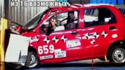 Краш-тест Daewoo Matiz