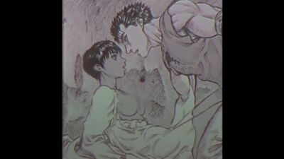 ↬ berserk ; guts x casca