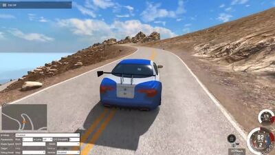 [Draken] Коповская погоня за БМВ М3 из НФС Мост Вантед по горному серпантину | BeamNG Drive