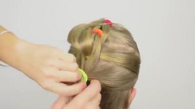 Прическа в садик или школу для девочки _Умная Мама_