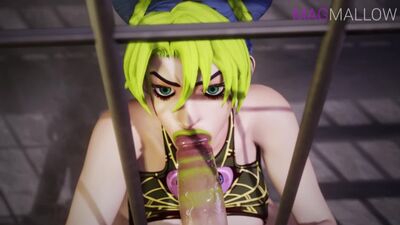(Sound)Jolyne Cujoh (Kujo) pov blowjob [Jojo's Bizarre Adventure: Stone Ocean;Porn;Hentai;R34;Oral;Sex;порно;секс;хентай]
