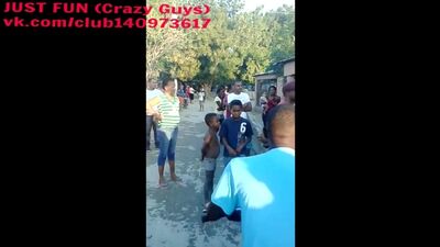 Naked thief arrested DOMINICAN REPUBLIC embarrassing член хуй голый naked nude cock penis public cfnm