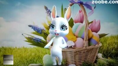Zoobe Зайка - Поздравление с Пасхой