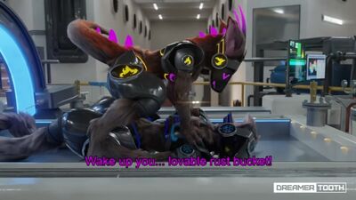 3d Yiff 3/3 by Dreamertooth full Straight Protogen Robot Furry Porn Sex Scalie Lizard