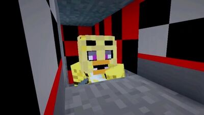 Мистик и Лаггер проходят карту FIVE Nights at FREDDY