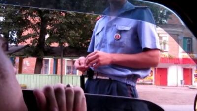 Прикол с сотрудником ДПС Его нервы не выдерживают!!!