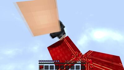 КАК ВЫЖИТЬ НУБУ НА 1 ПОДАРОЧНОМ ЛАКИ БЛОКЕ В МИРЕ В МАЙНКРАФТ КАК ВЫЖИТЬ В MINEC